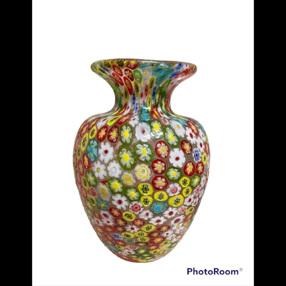 Exquisite Milifiori Vase rare and stunning!!!!